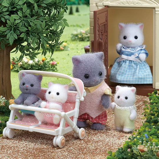 Sylvanian Families Persian Cat Baby Doll NI-107 Collectible Toy