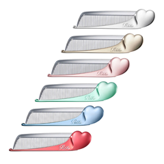 ReFa HEART COMB Aira расческа для волос, серебристая, 6 цветов