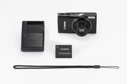 Canon IXY 650m Compact Digital Camera Black 12x Optical Zoom Wi‑Fi - WAFUU JAPAN