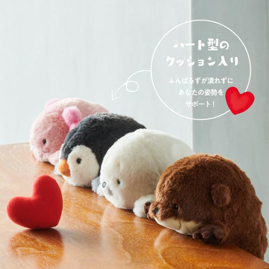 Funbaruzu Posture Pal Large Penguin Plush VRT42867 - WAFUU JAPAN