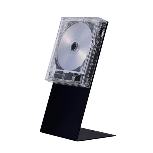 km5 Aluminum Stand for km5 CP1/CP2 (Black) CD Display Desk Stand - WAFUU JAPAN