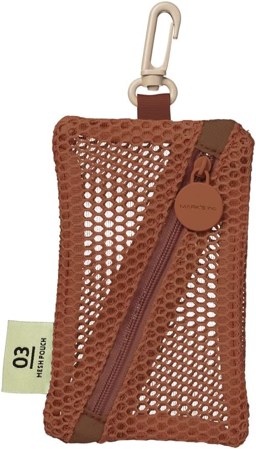 MARK'S Mini Pouch Mesh Collection Coin Case Carabiner Key Holder MSH - PO08 - WAFUU JAPAN