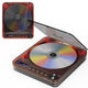 RELAX Pixel Tunes Retro CD Player (1983) w/Speaker  Bluetooth Transmit  Wall-Mount  Battery