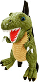 UNIQUE Plüsch-Rucksack für Erwachsene, verstellbarer Gurt, Dinosaurier