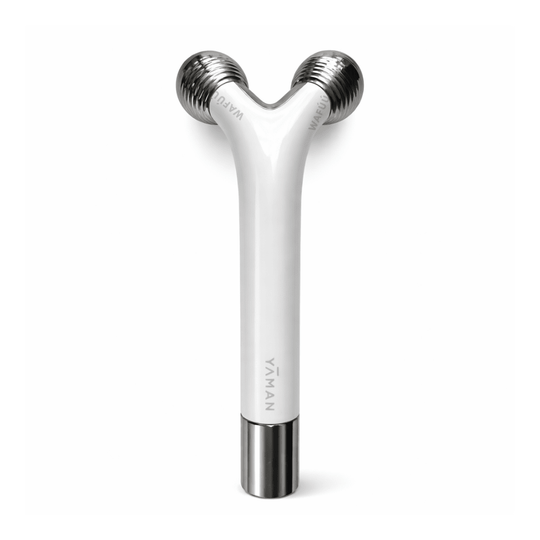 YA - MAN Facial Roller WAVYmini White Small face roller for eyes EMS EP16W - WAFUU JAPAN