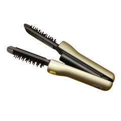 Ya - Man Hair Straightening & Volumizing Brush Iron YJHB2N - Gold USB Type - C - WAFUU JAPAN