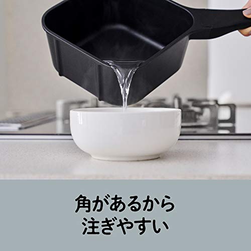 DOSHISHA Smart Frying Pan sutto 16×8cm BK - WAFUU JAPAN