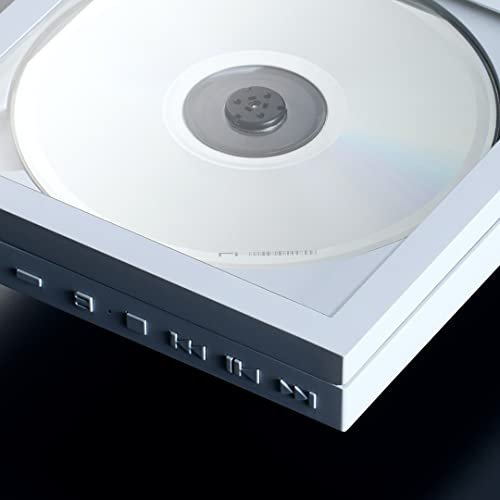 km5 Bluetooth CD Player Instant Disk Audio-CP1 (White) - WAFUU JAPAN