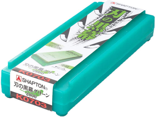 Shapton Whetstone Medium Grade Millstone Mastermind Green # 2000 - WAFUU JAPAN
