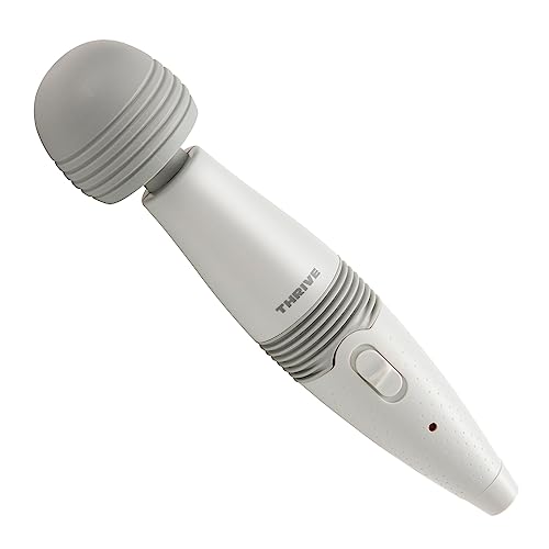THRIVE Handy Massager MD-013S (LG) Light Gray Rechargeable Cordless Lightweight - WAFUU JAPAN